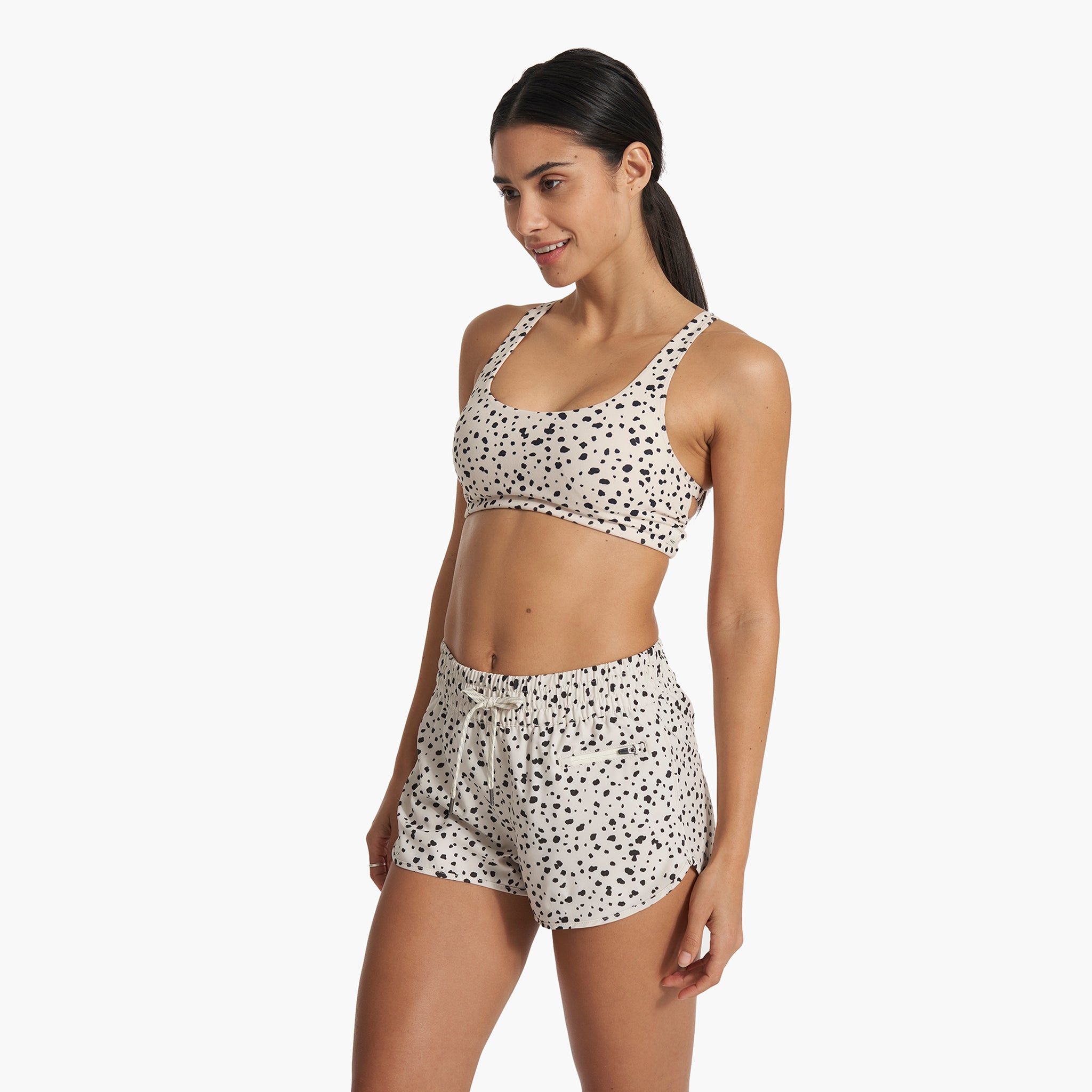 Yosemite Bra | Dune Dots sold by Vuori product image thumbnail 2