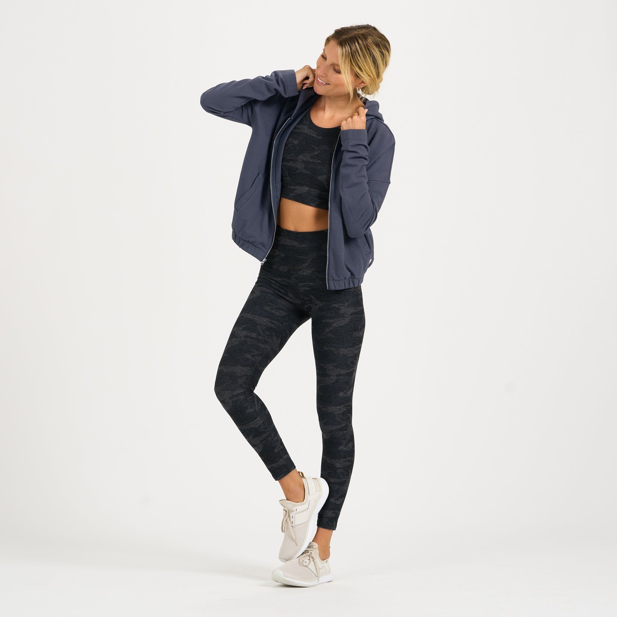Laguna Zip Hoodie | Azure sold by Vuori product image thumbnail 4