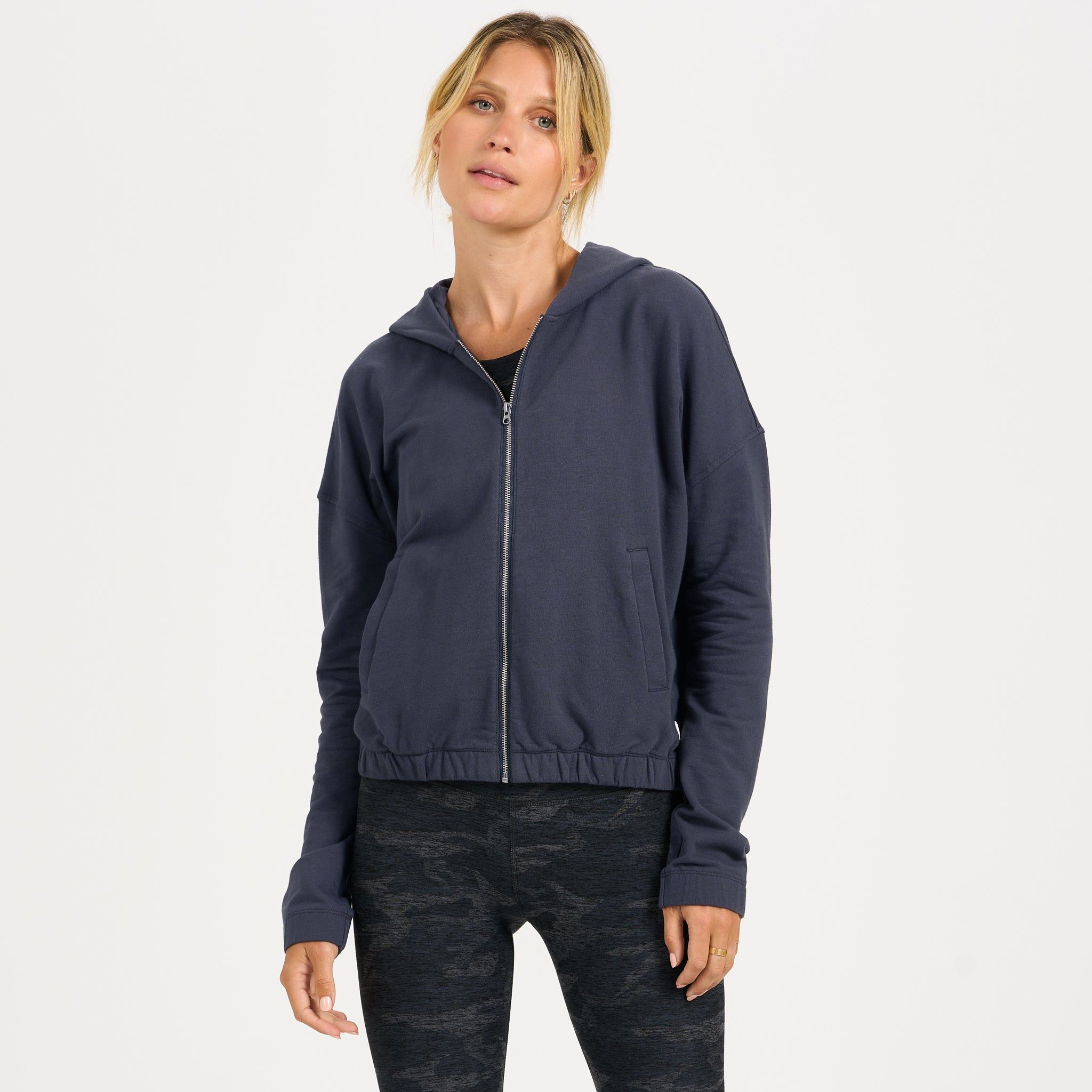 Laguna Zip Hoodie | Azure sold by Vuori product image thumbnail 2