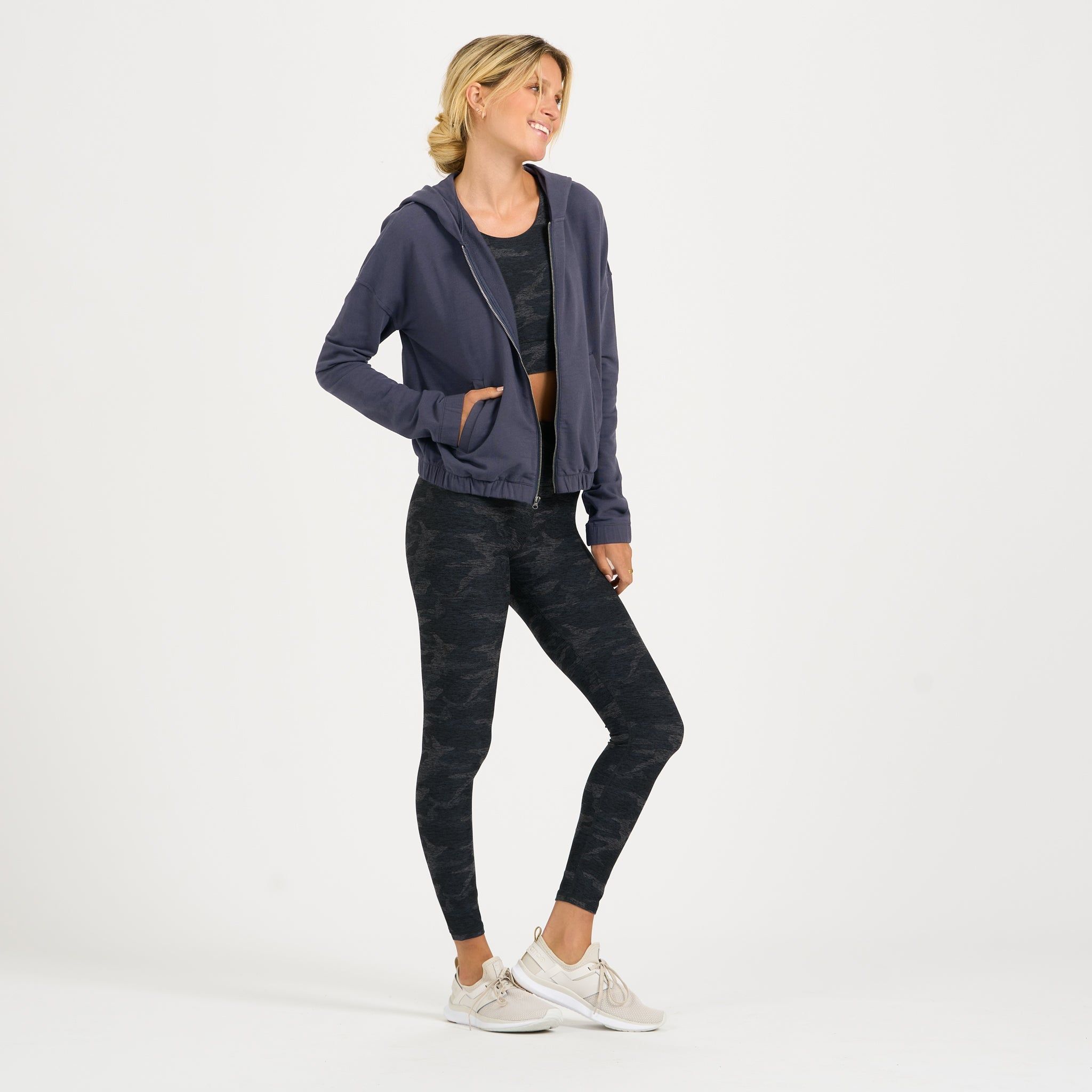 Laguna Zip Hoodie | Azure sold by Vuori product image thumbnail 3