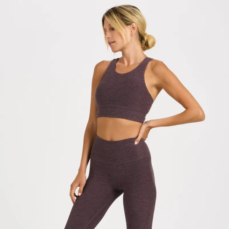 Elevation Bra | Smoked Plum Heather sold by Vuori