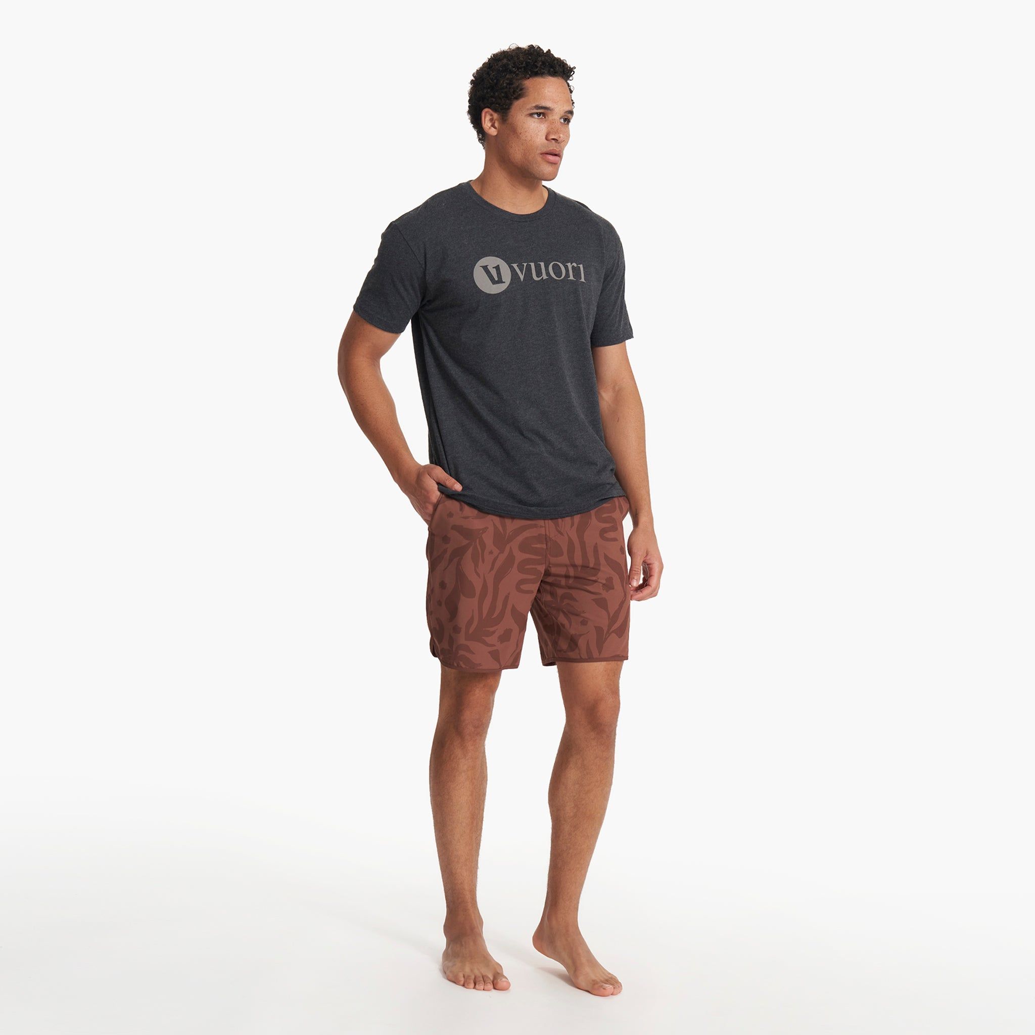 Cruise Boardshort | Hazelnut Contigo sold by Vuori product image thumbnail 6