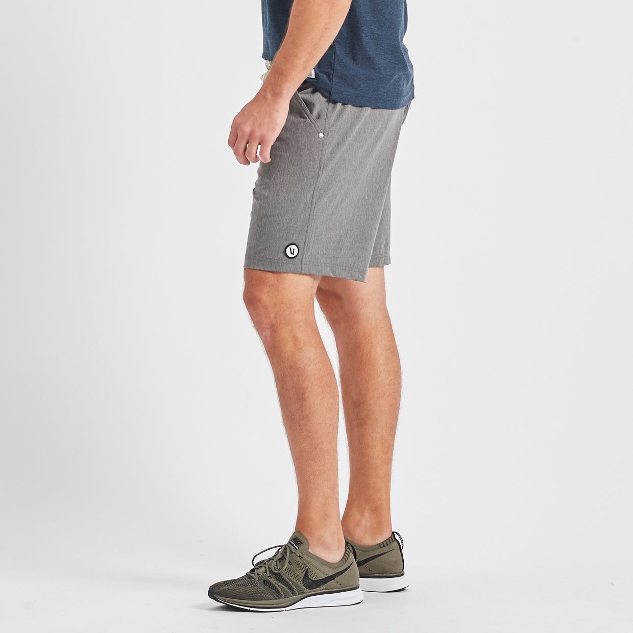 Kore Short | Grey Linen sold by Vuori product image thumbnail 3