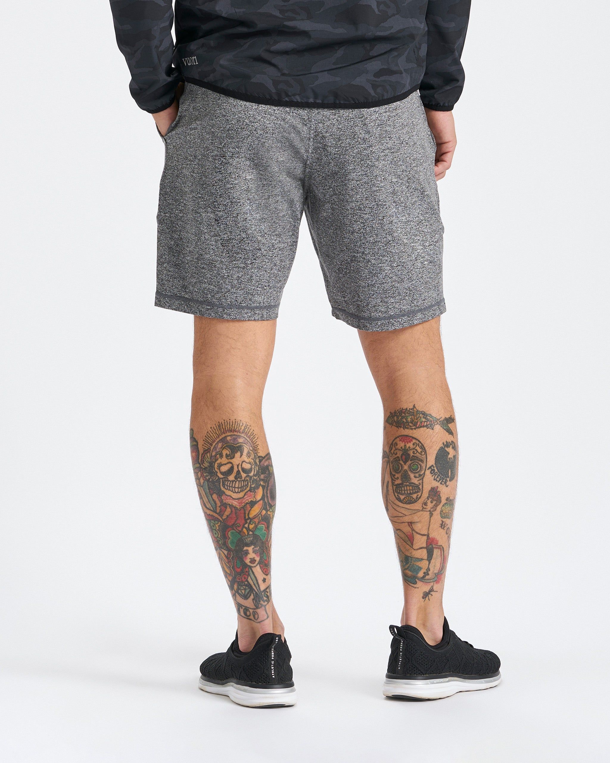 Ponto Short | Heather Grey sold by Vuori product image thumbnail 3