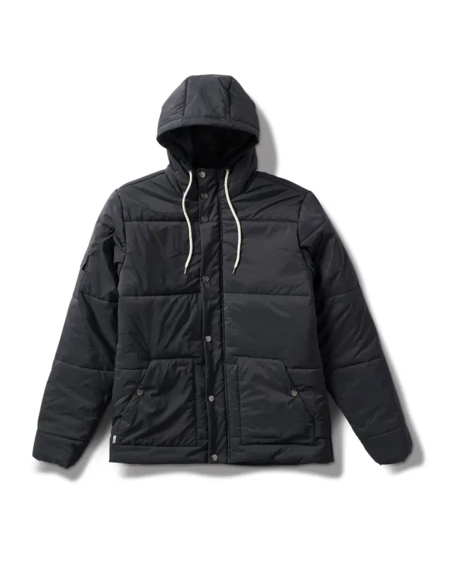 Langley Insulated Jacket | Black sold by Vuori