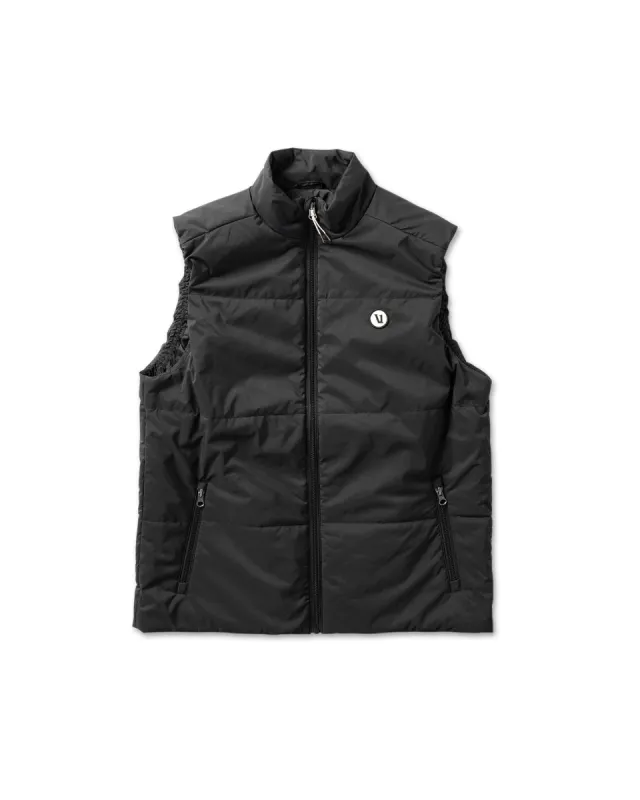 Echo Insulated Vest | Black sold by Vuori
