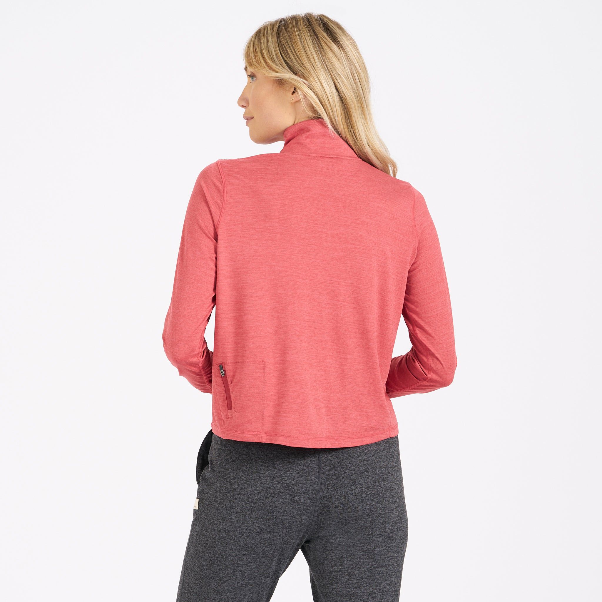 Crescent Half Zip | Sierra Heather sold by Vuori product image thumbnail 3