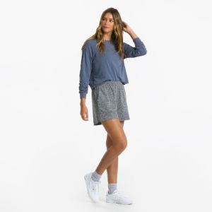 Long-Sleeve Coast Tee | Azure sold by Vuori