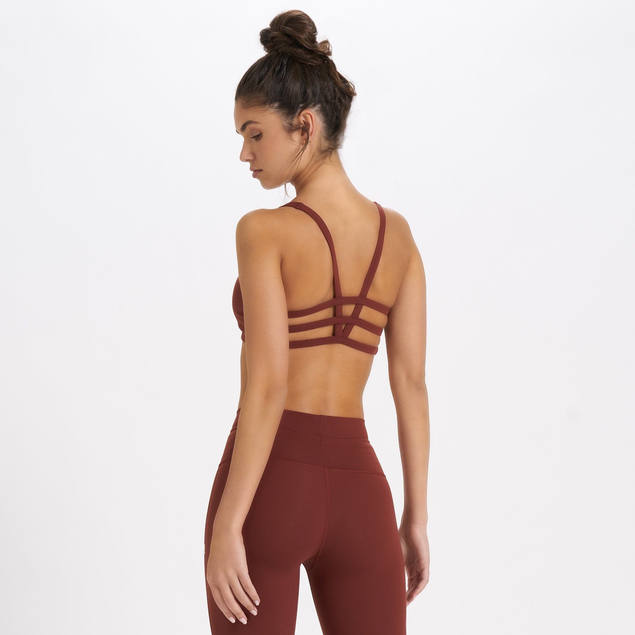 Yosemite Bra | Brick sold by Vuori product image thumbnail 3