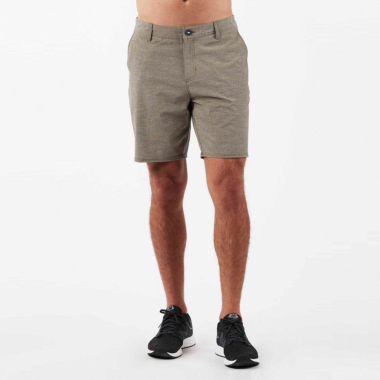 Maldive Short | Olive Textured Stripe sold by Vuori product image thumbnail 2