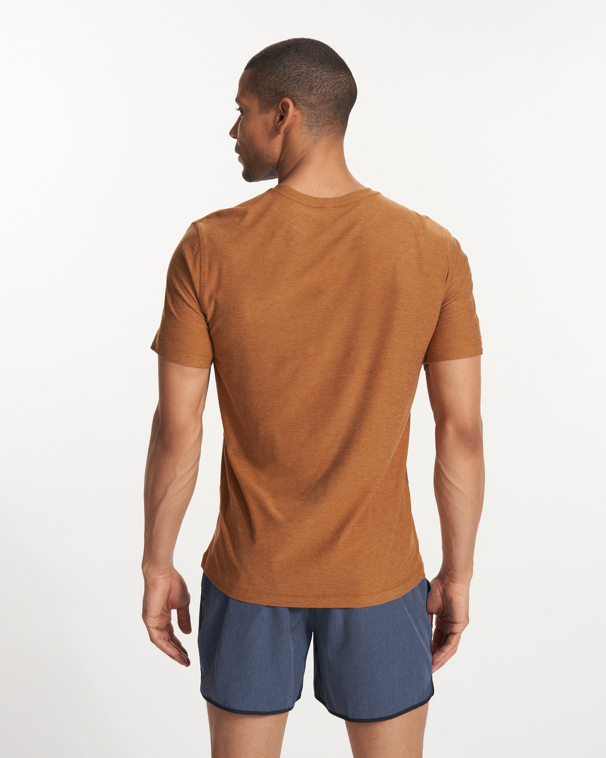 Strato Tech Tee | Autumn Heather sold by Vuori product image thumbnail 5