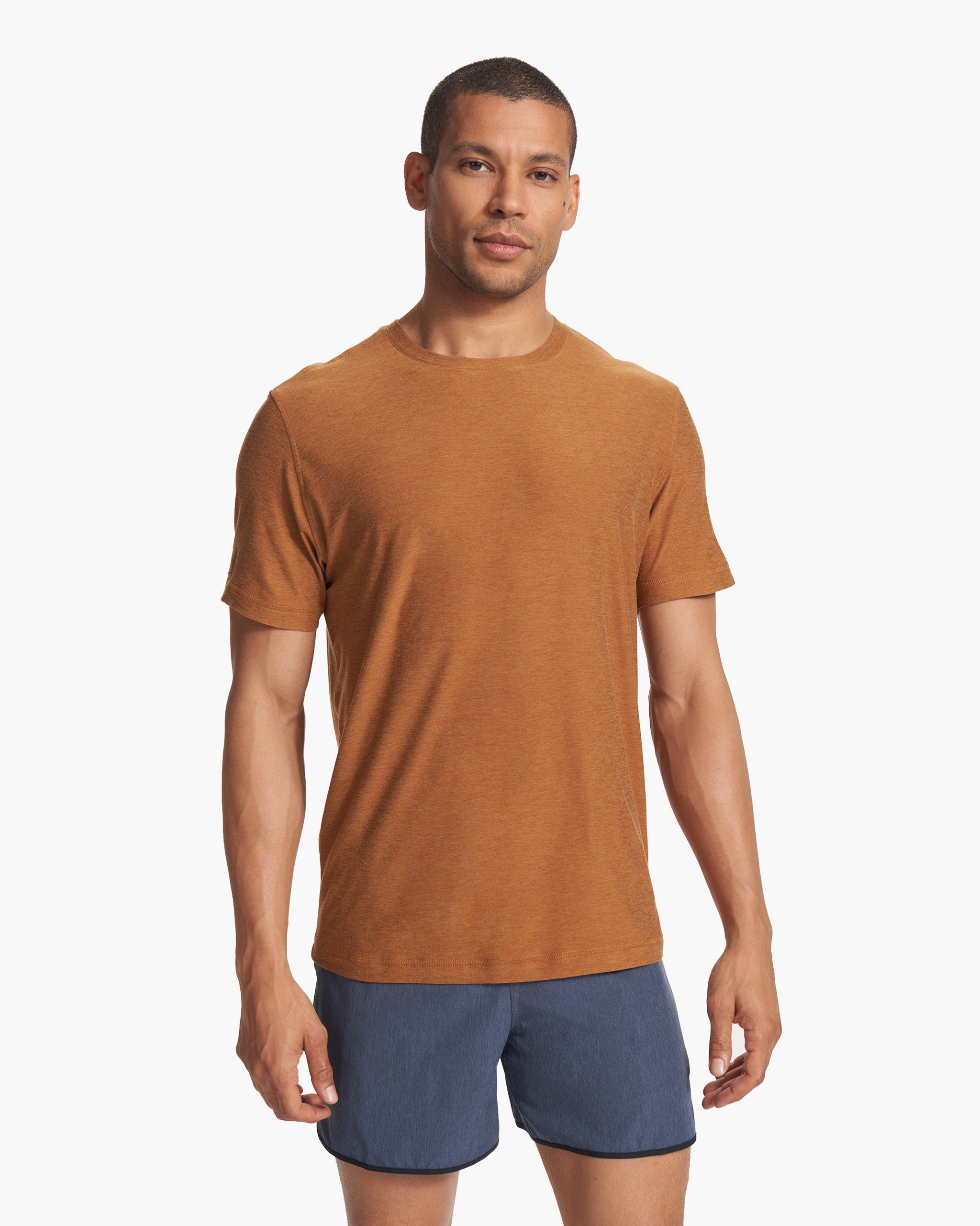 Strato Tech Tee | Autumn Heather sold by Vuori product image thumbnail 2