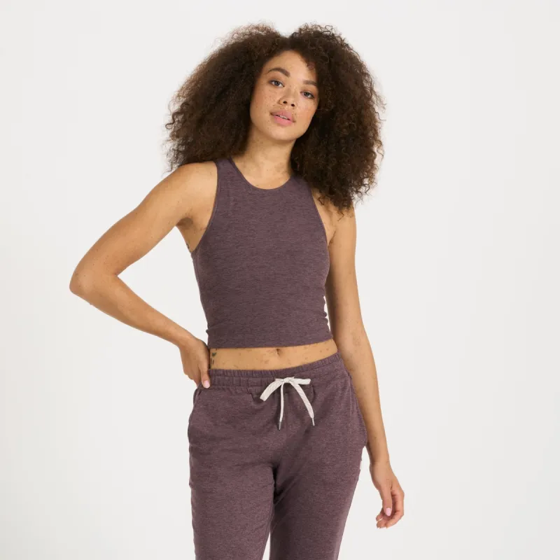 Elevation Plyo Tank | Smoked Plum Heather sold by Vuori