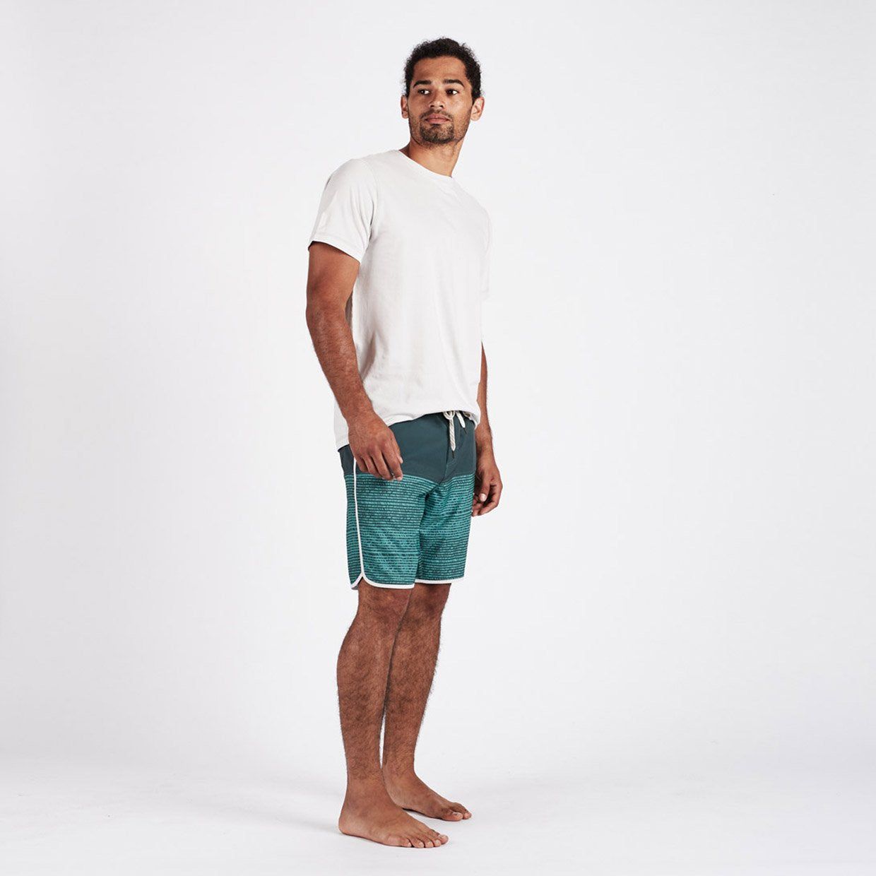 Cruise Boardshort | Aloe Cell Block sold by Vuori product image thumbnail 5