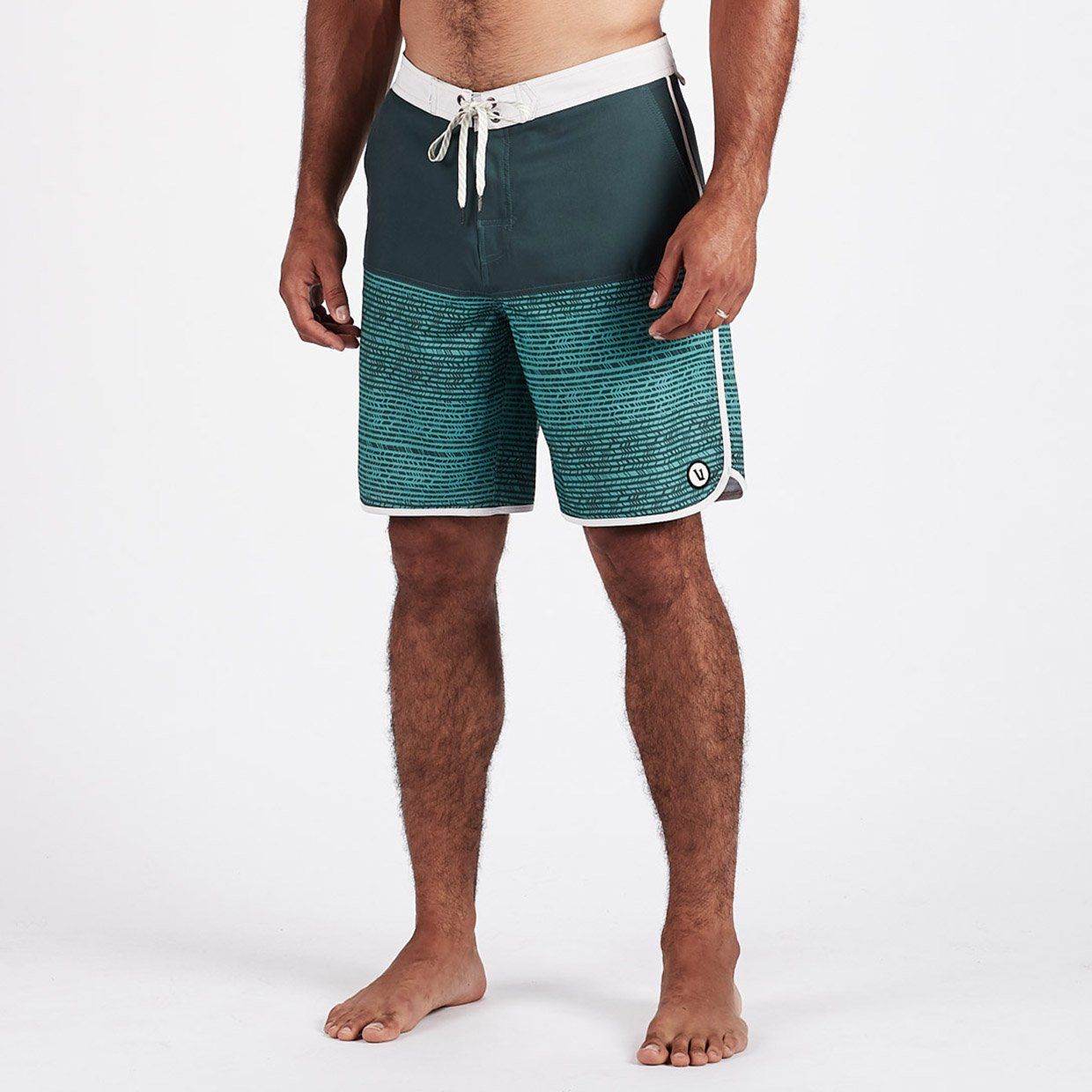 Cruise Boardshort | Aloe Cell Block sold by Vuori product image thumbnail 2
