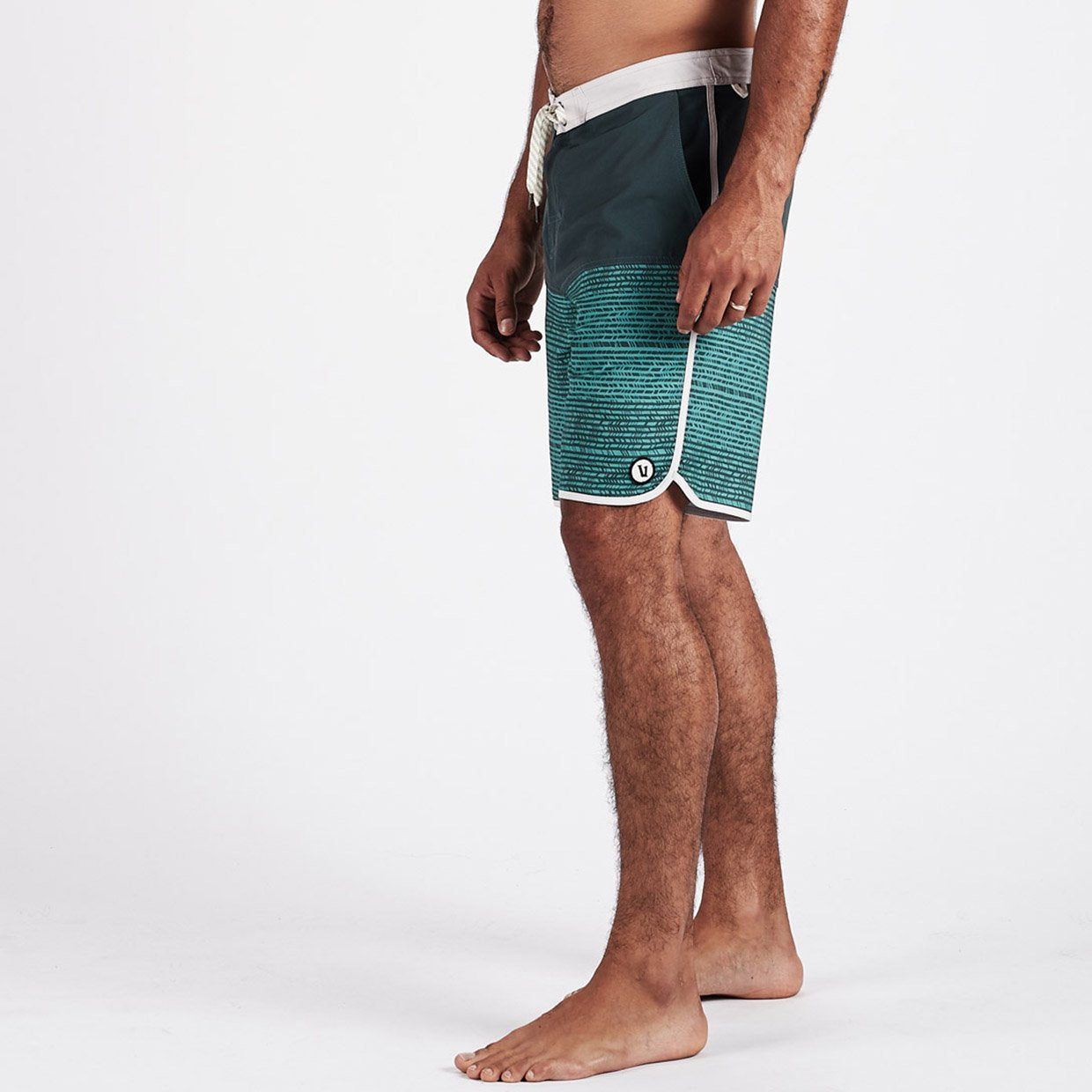 Cruise Boardshort | Aloe Cell Block sold by Vuori product image thumbnail 3