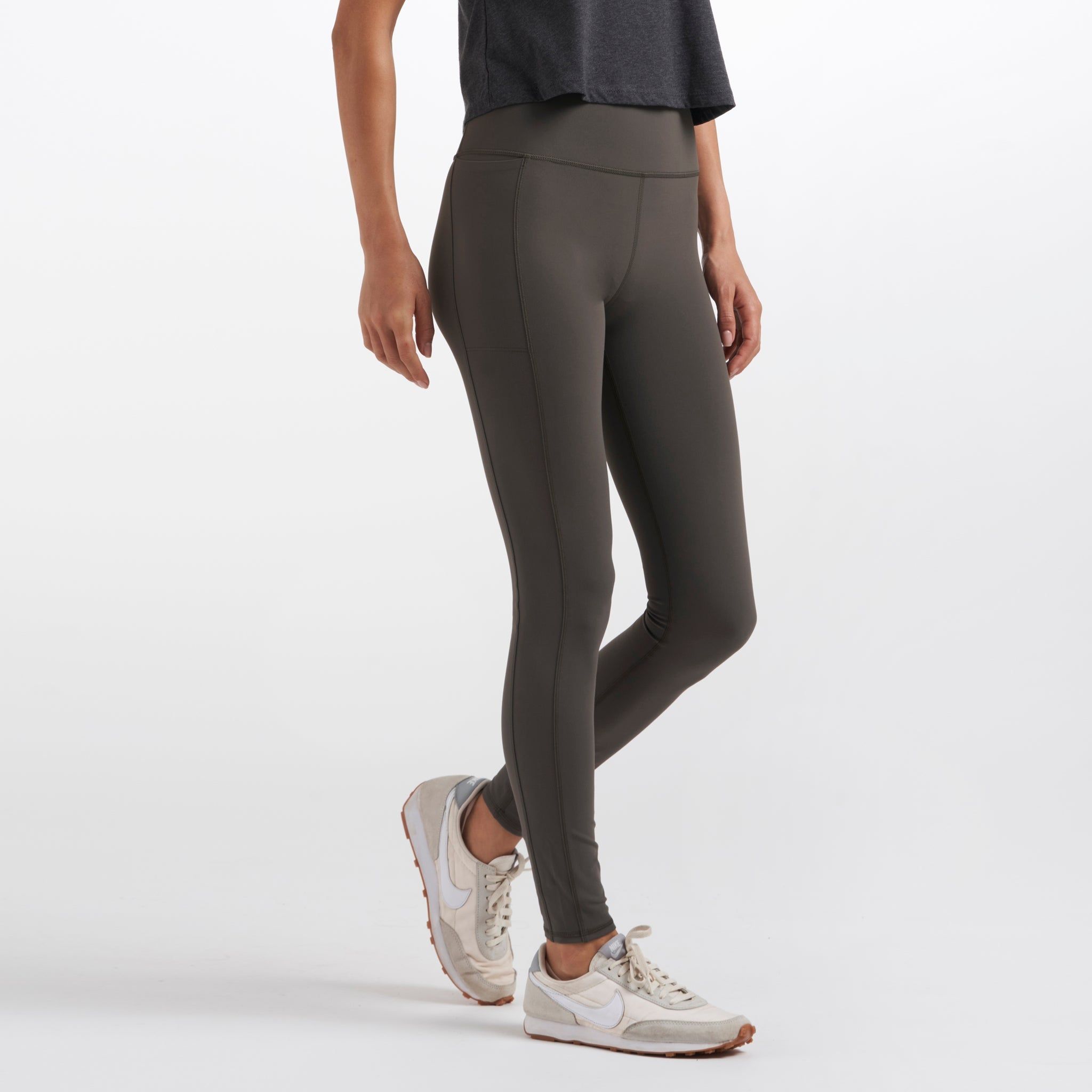 Studio Pocket Legging-Long | Oregano sold by Vuori product image thumbnail 3
