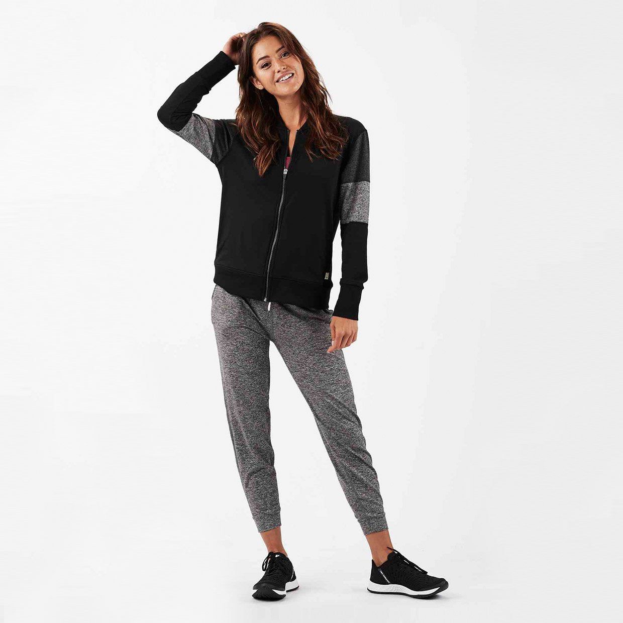 Halo Bomber | Black sold by Vuori product image thumbnail 2