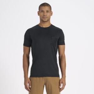 Tradewind Performance Tee | Black sold by Vuori