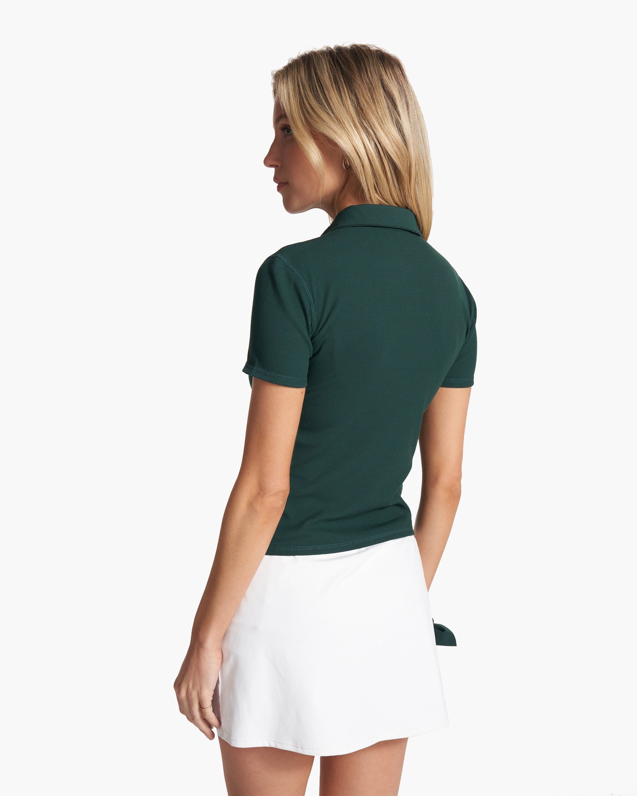 Pose Fitted Polo | Grass sold by Vuori product image thumbnail 2