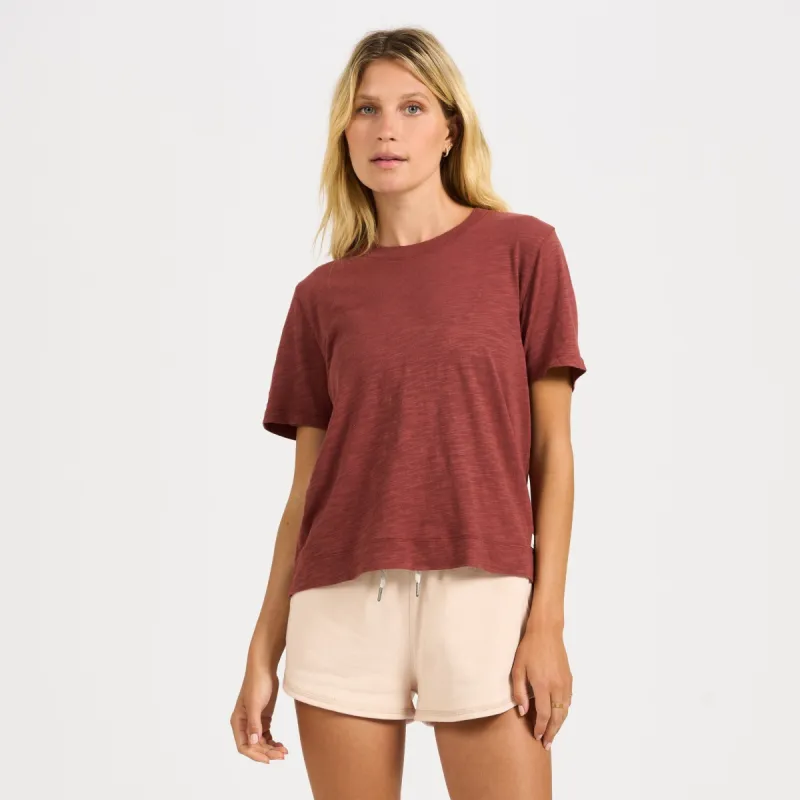 Sunset Tee | Red Clay sold by Vuori
