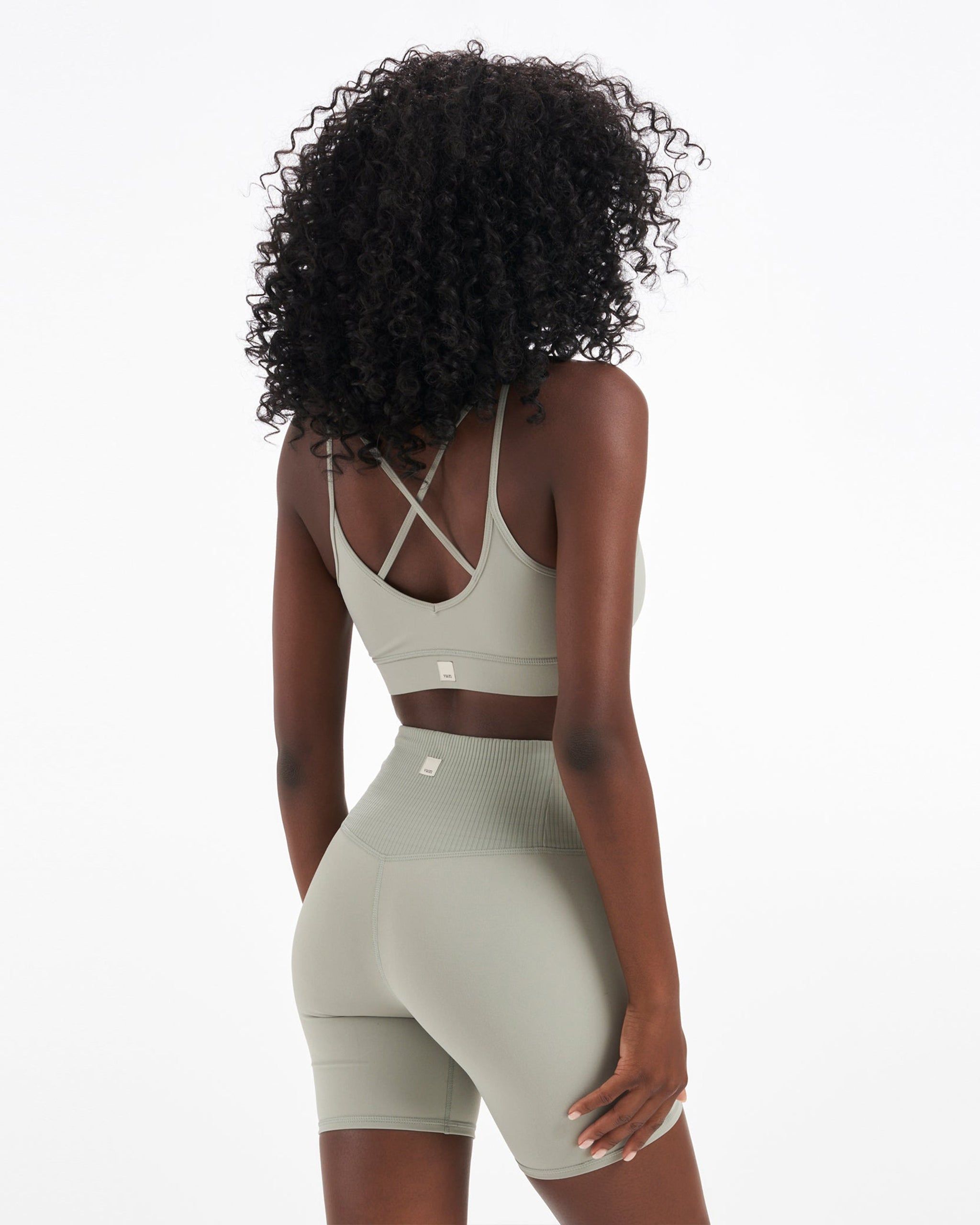 Mindset Bra | Eucalyptus sold by Vuori product image thumbnail 3