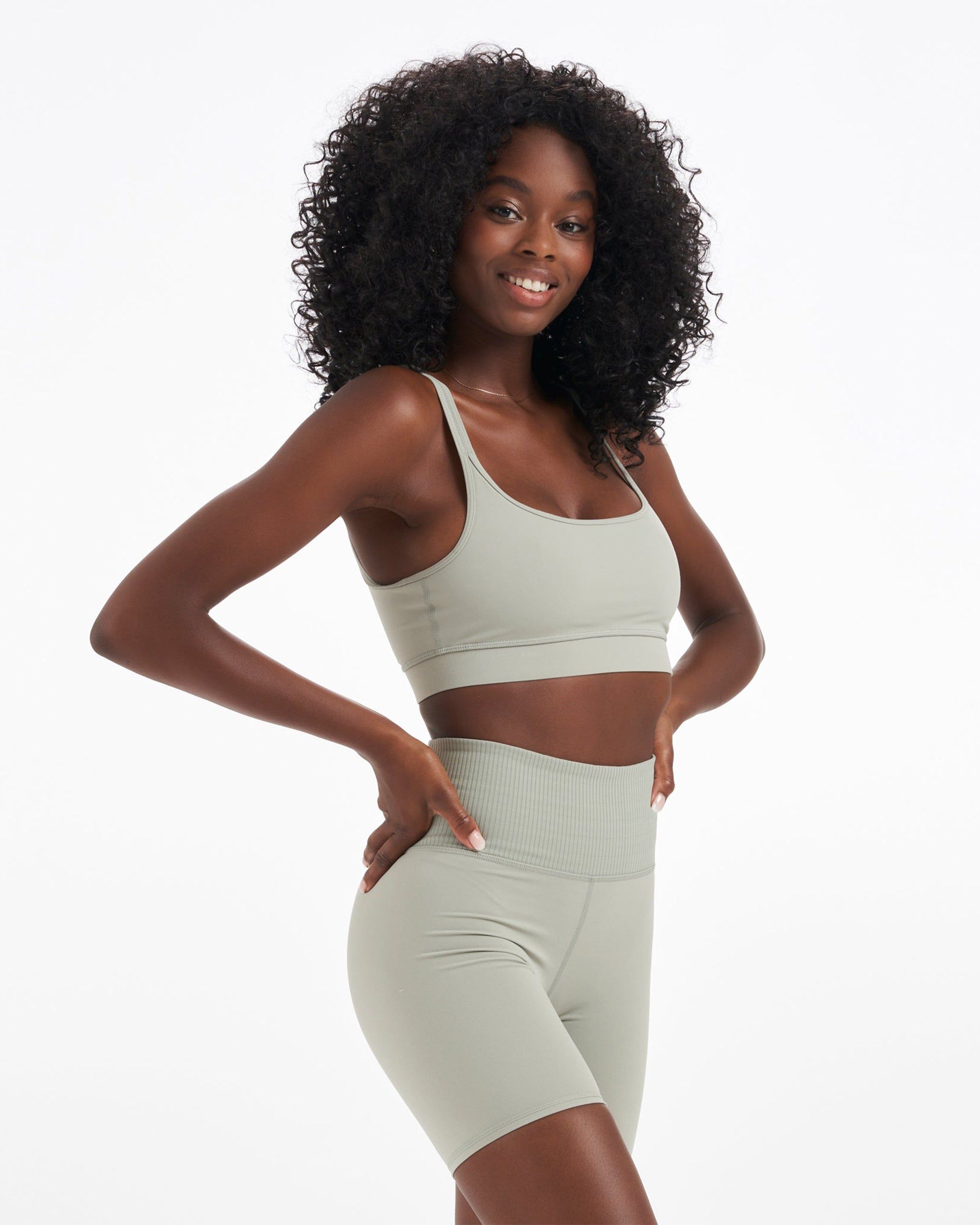 Mindset Bra | Eucalyptus sold by Vuori product image thumbnail 2