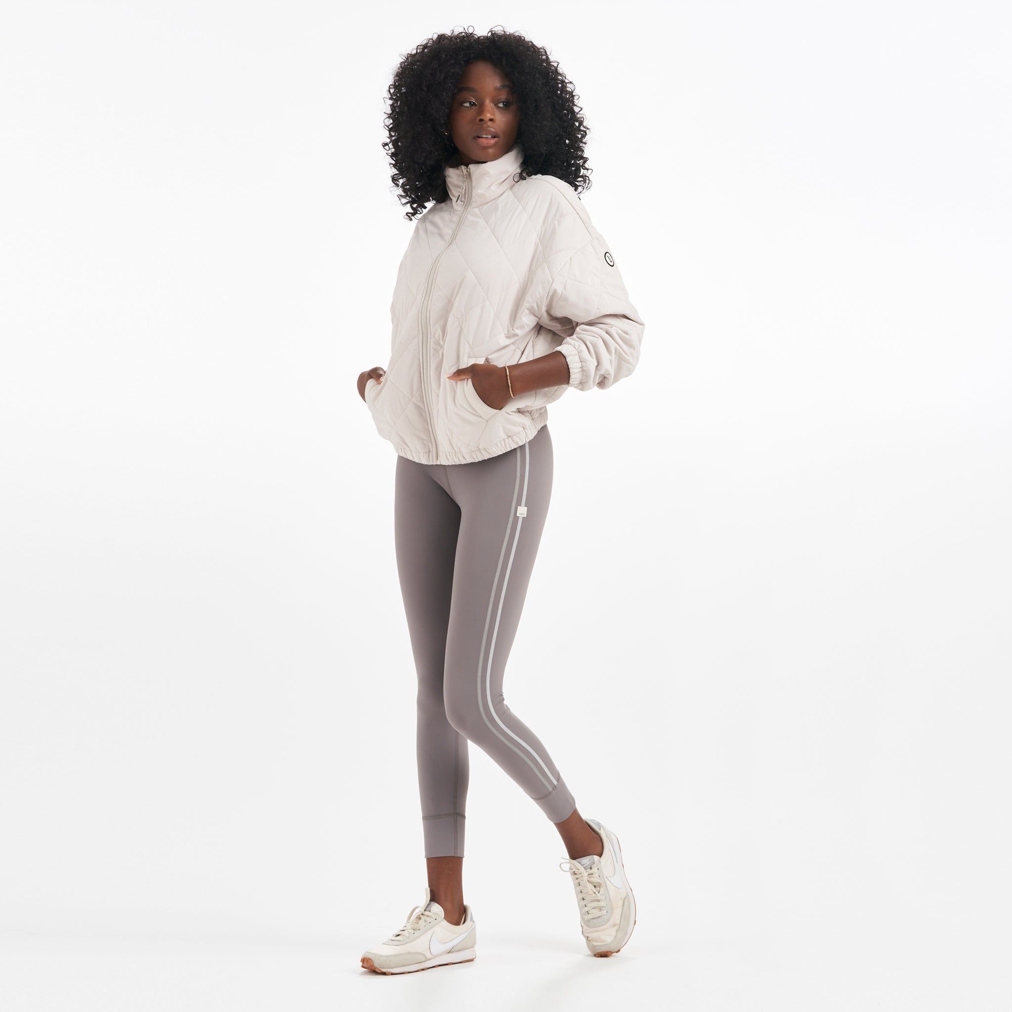 Echo Insulated Bomber | Oyster sold by Vuori product image thumbnail 7