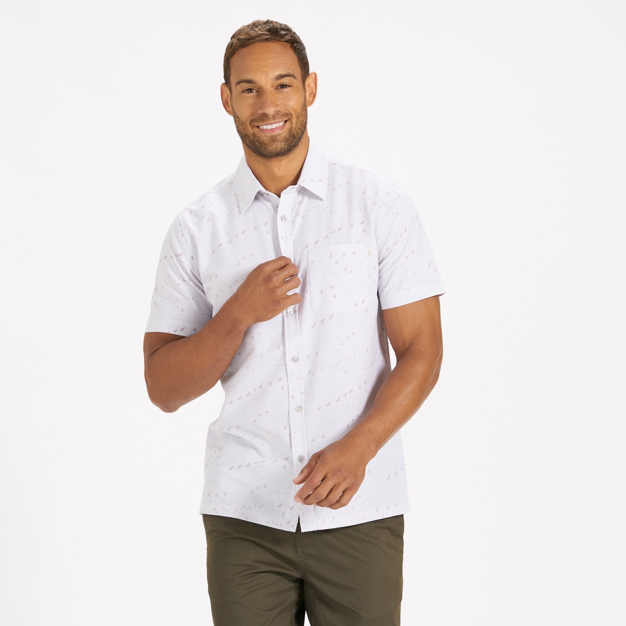 Short-Sleeve Bridge Button Down | Salt Flock sold by Vuori product image thumbnail 2