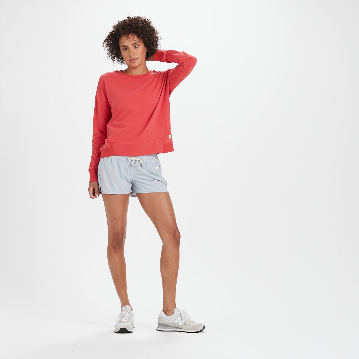 Shiloh Pullover | Melon sold by Vuori product image thumbnail 3