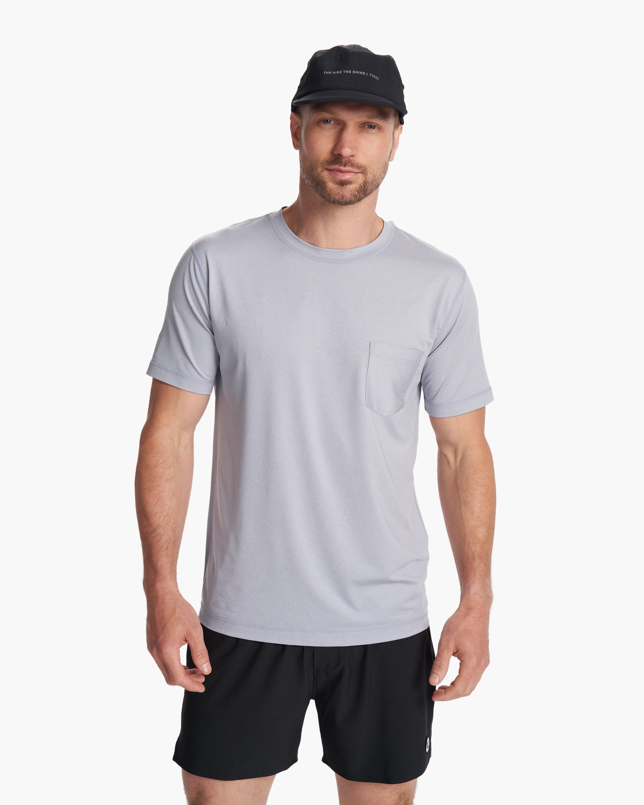 Tradewind Performance Tee | Marble Heather sold by Vuori product image thumbnail 2