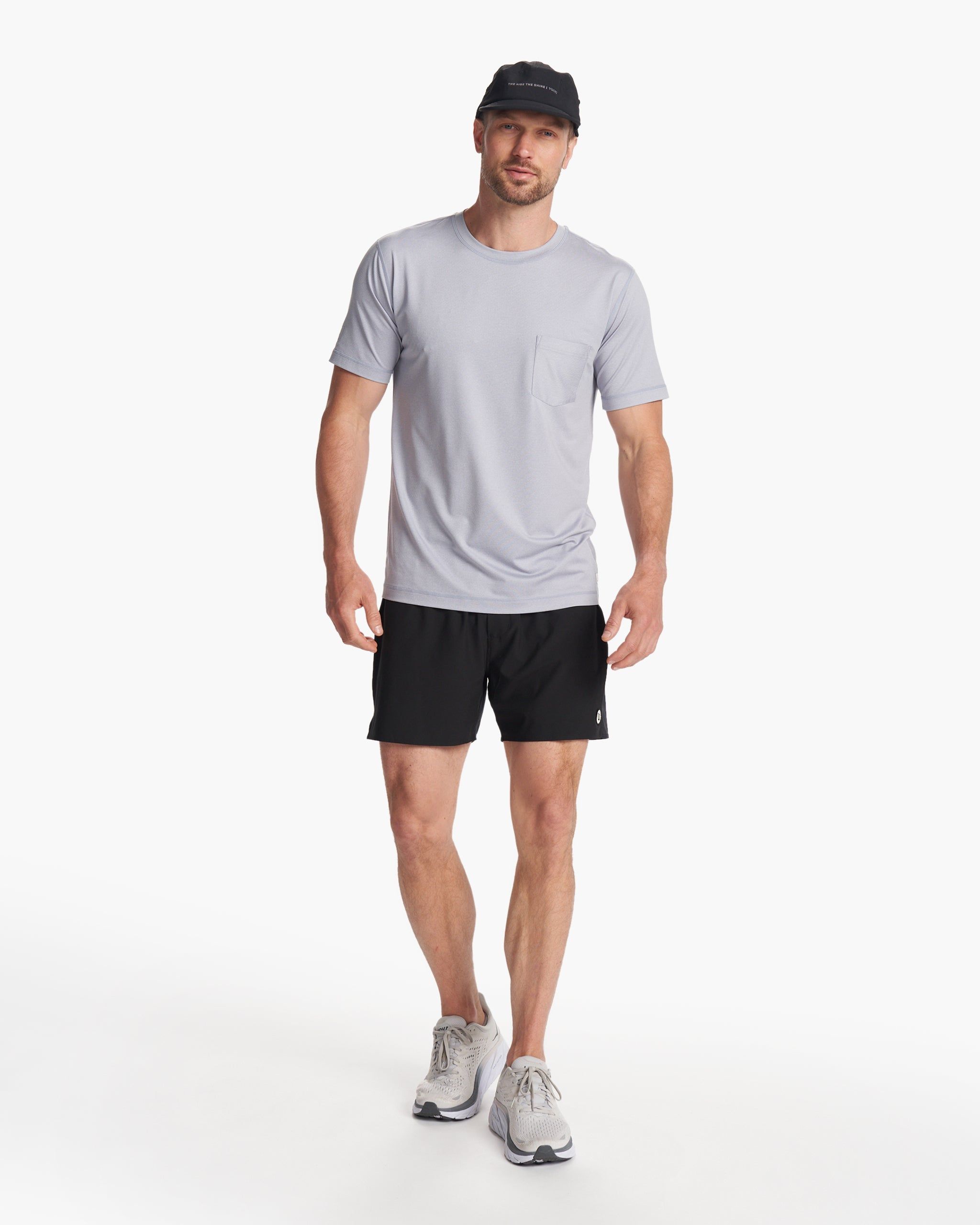 Tradewind Performance Tee | Marble Heather sold by Vuori product image thumbnail 4