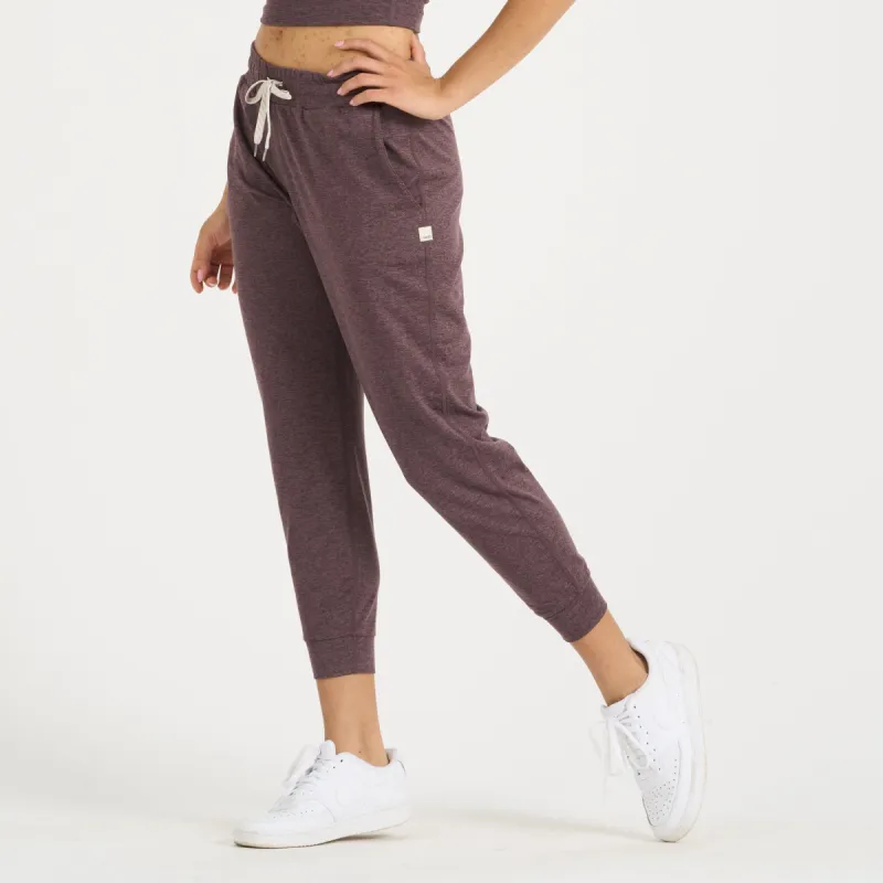 Performance Jogger | Smoked Plum Heather sold by Vuori