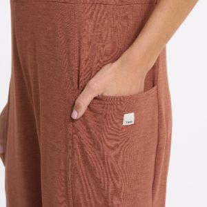 Breezy Jumpsuit | Copper Heather sold by Vuori