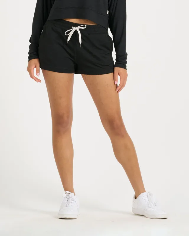 Halo Performance Short | Black Heather sold by Vuori