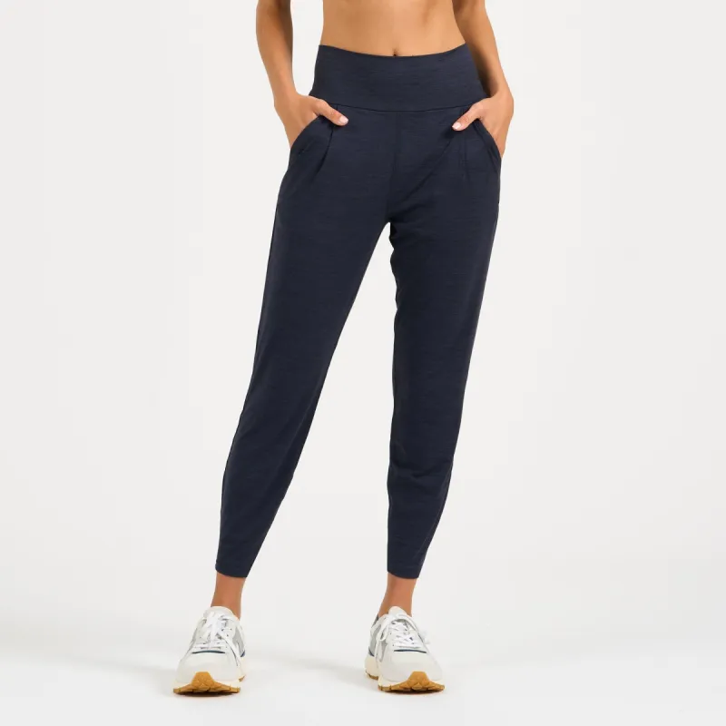 Lux At Ease Pant | Midnight Heather sold by Vuori