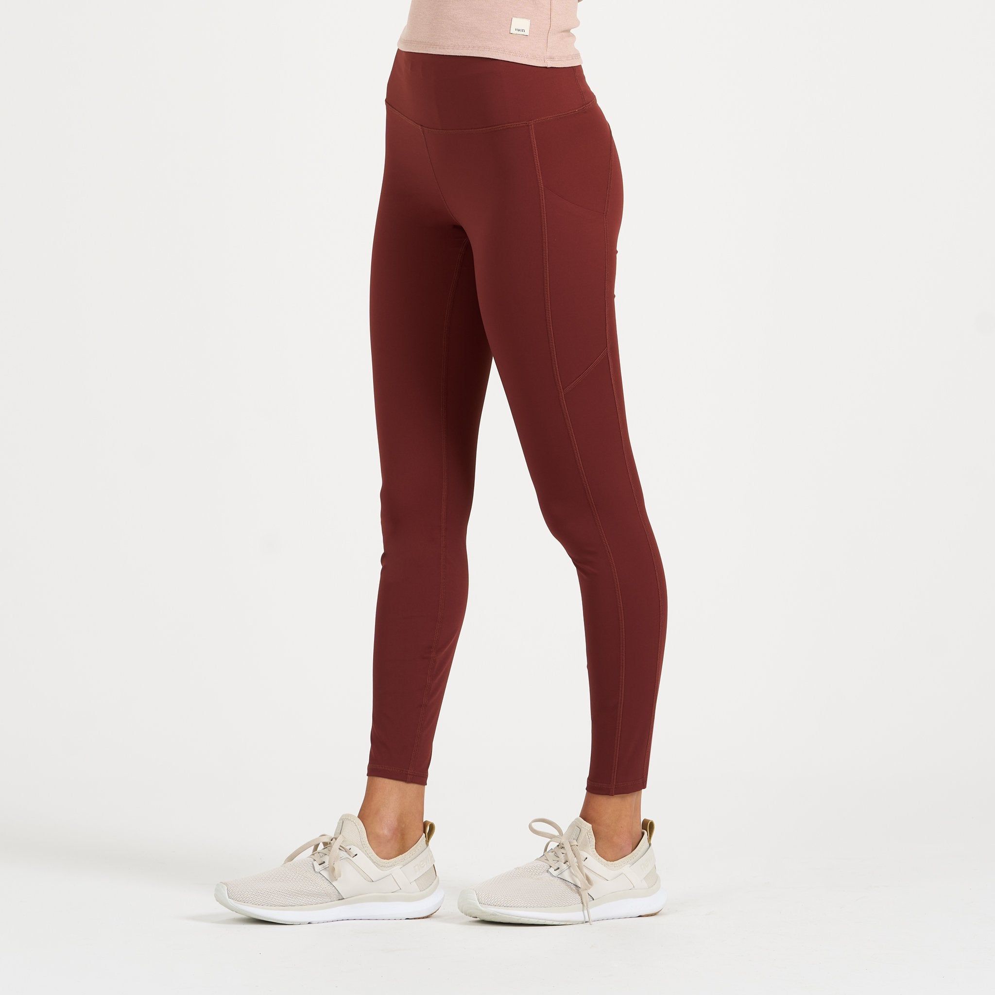 Stride Legging | Brick sold by Vuori product image thumbnail 3