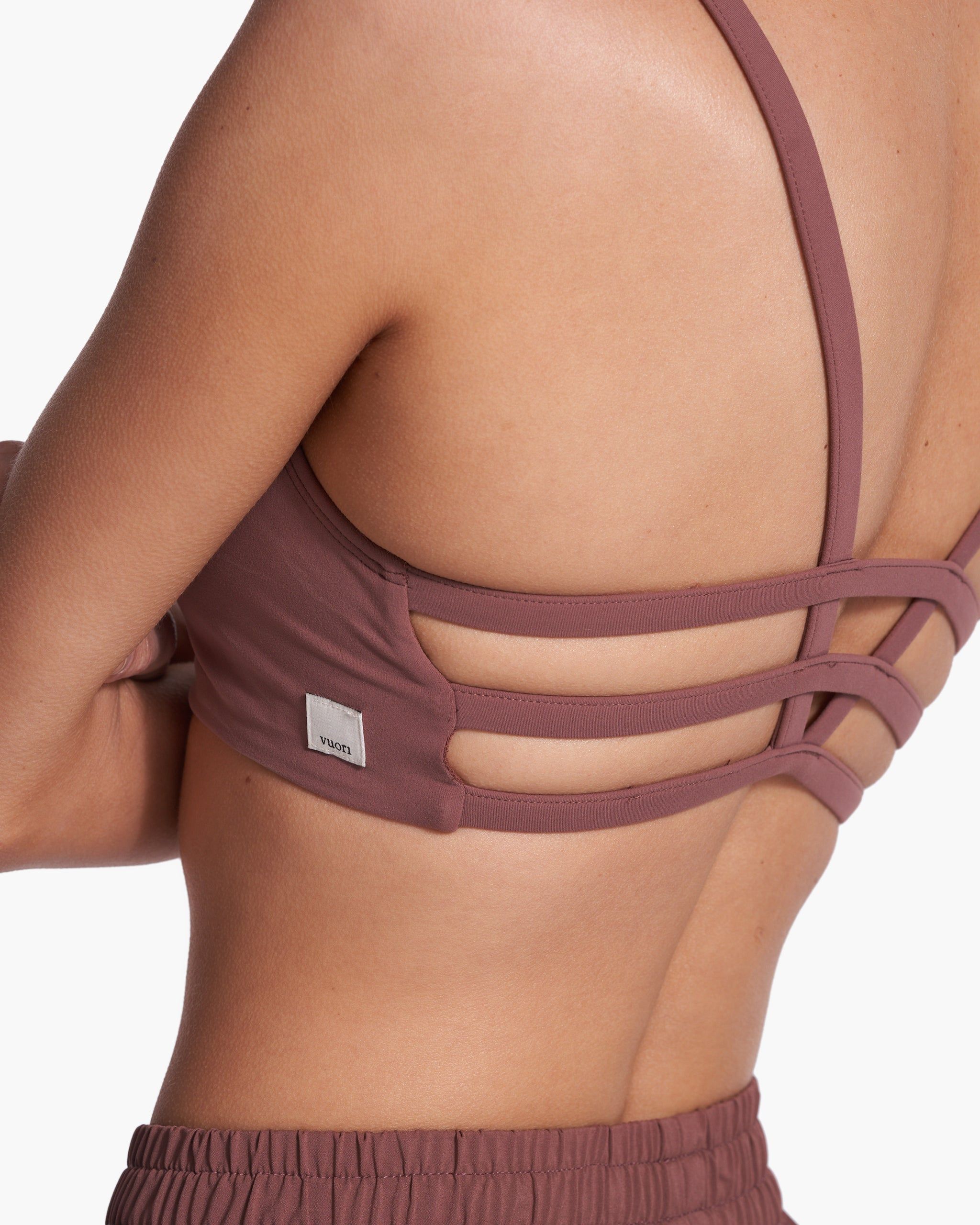 Yosemite Bra | Hazelnut sold by Vuori product image thumbnail 3