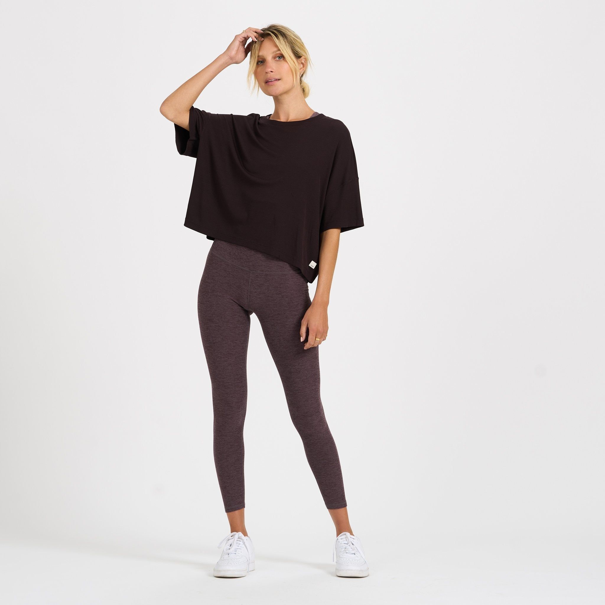 Cove Tee | Dark Cherry sold by Vuori product image thumbnail 4