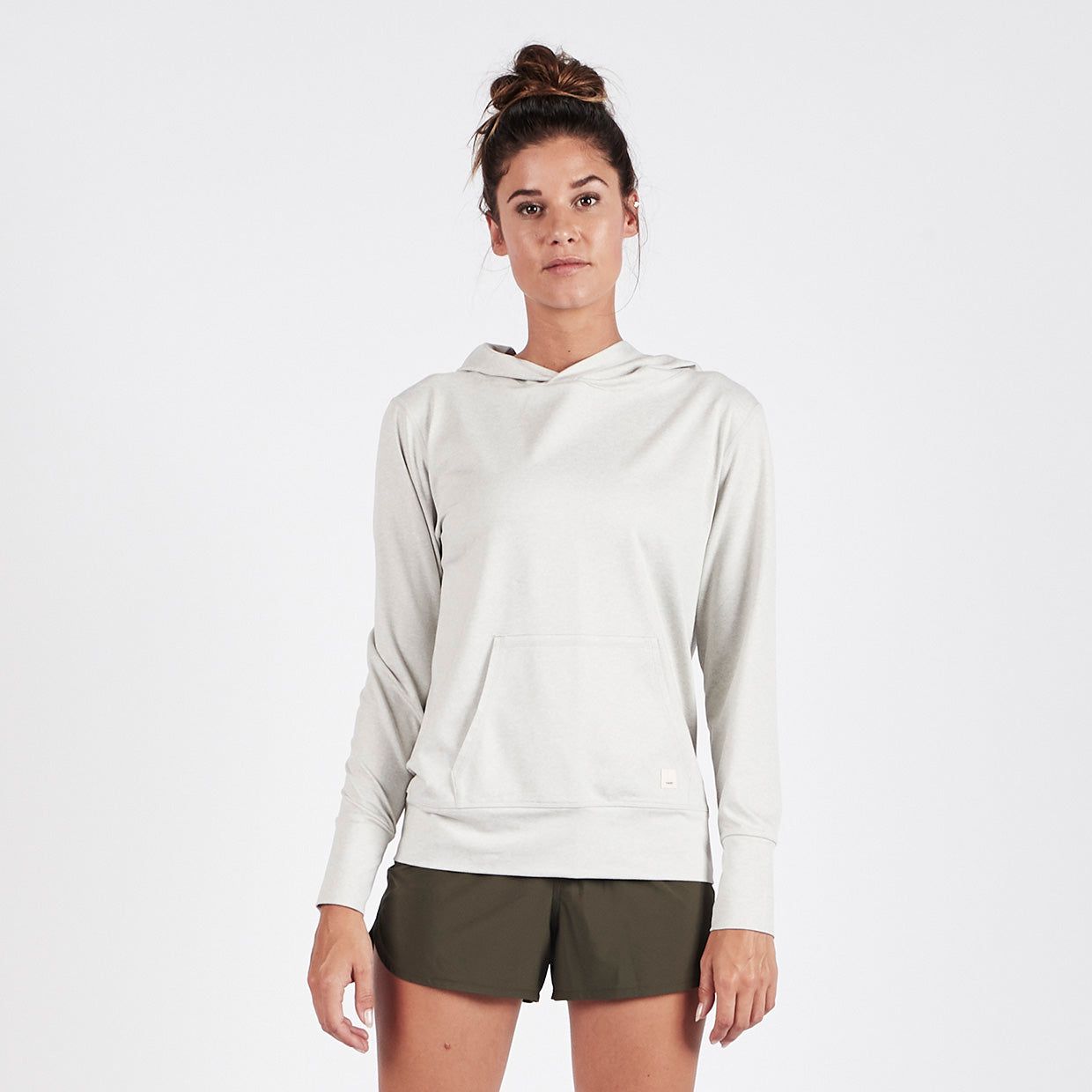 Halo Performance Pullover | Dove Grey Heather sold by Vuori