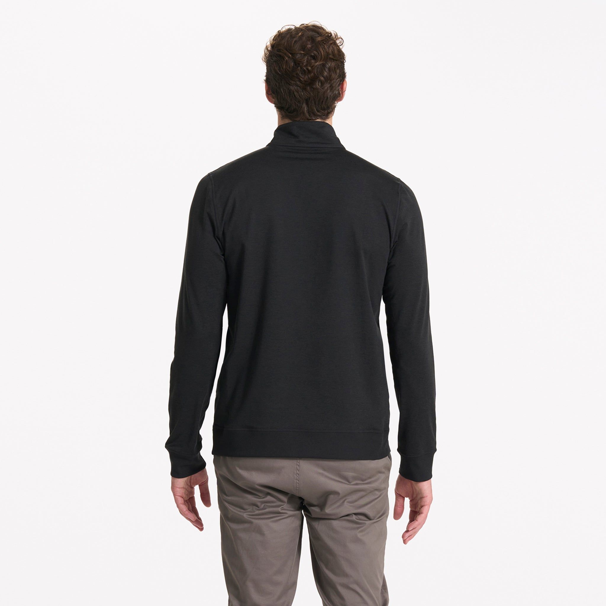 Coronado Half Zip | Black Heather sold by Vuori product image thumbnail 3