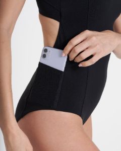 Dune One Piece | Black sold by Vuori