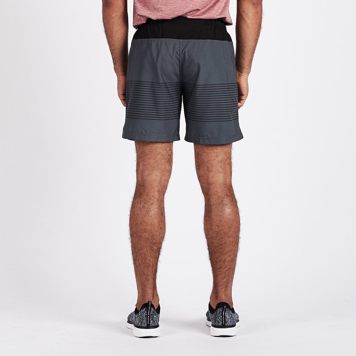 Rush Short | Charcoal Black Stripe sold by Vuori product image thumbnail 5