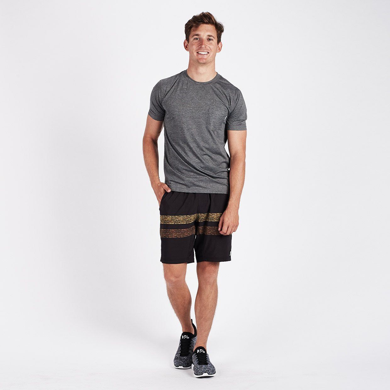 Kore Short | Black Saffron Texture sold by Vuori product image thumbnail 5