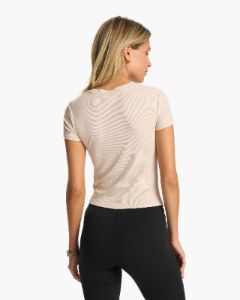 Cove Cut Out Tee | Dune sold by Vuori
