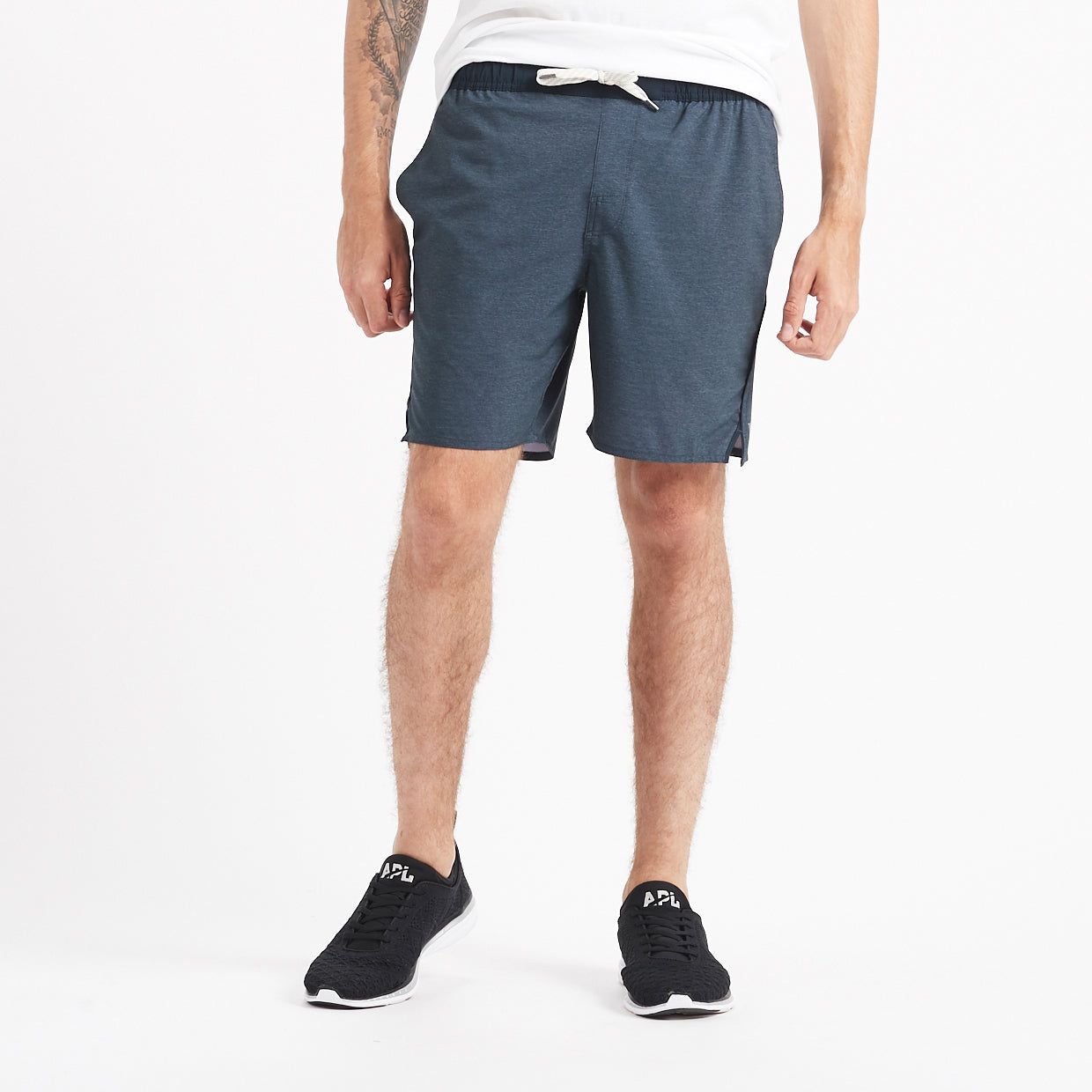 Trail Short | Navy Heather Texture sold by Vuori product image thumbnail 2
