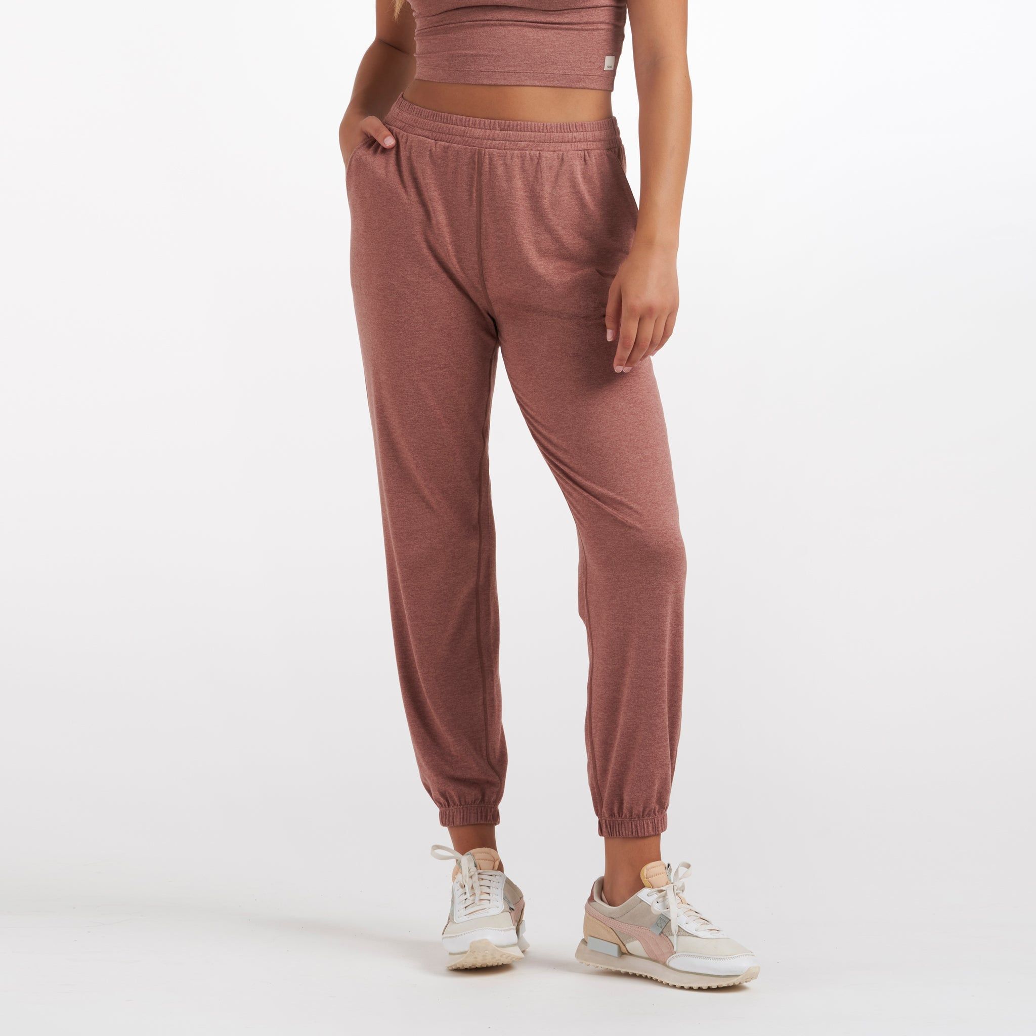 Boyfriend Jogger | Light Terracotta Heather sold by Vuori product image thumbnail 2