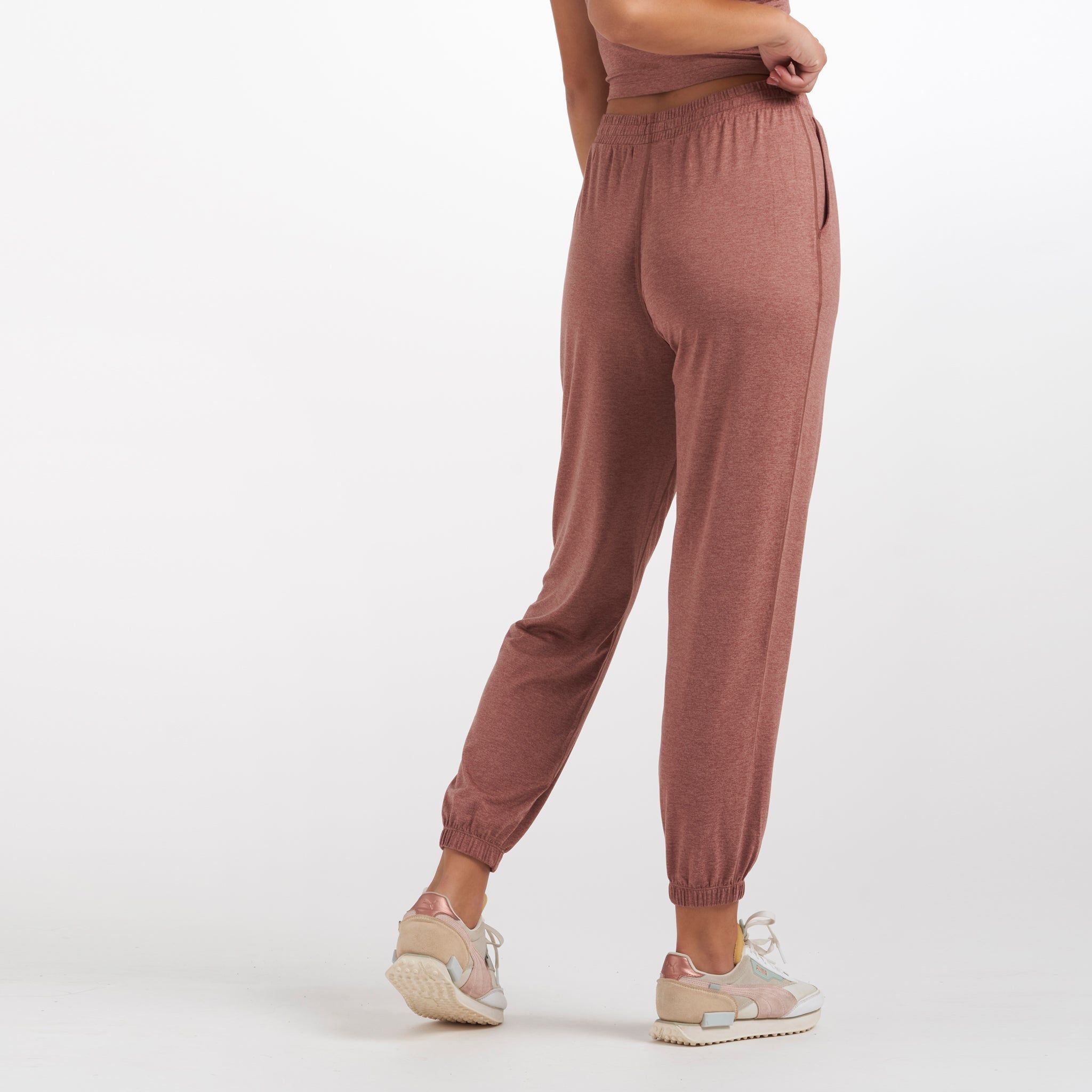 Boyfriend Jogger | Light Terracotta Heather sold by Vuori product image thumbnail 3