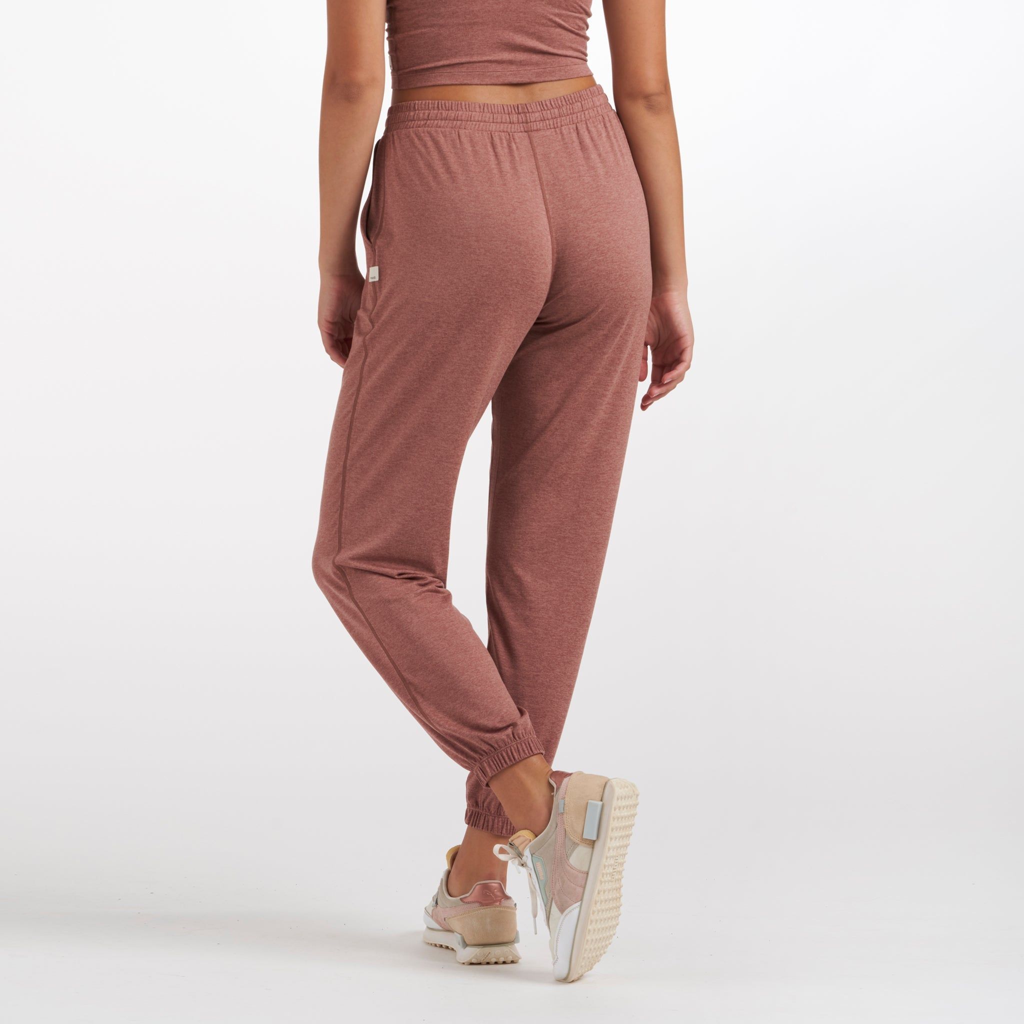 Boyfriend Jogger | Light Terracotta Heather sold by Vuori product image thumbnail 4