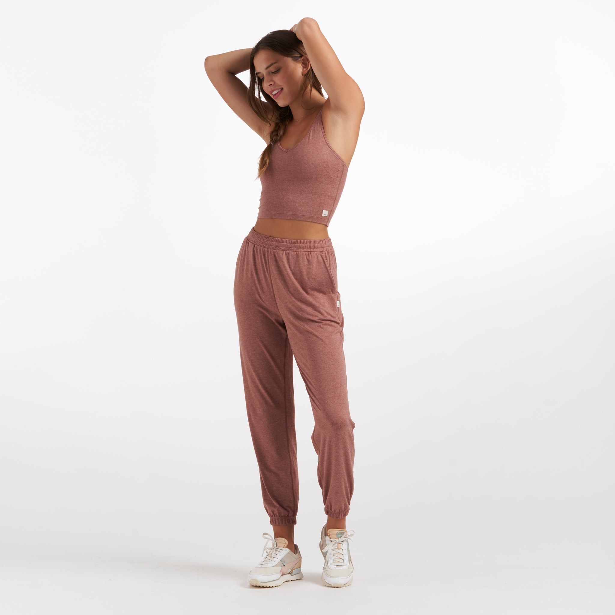 Boyfriend Jogger | Light Terracotta Heather sold by Vuori product image thumbnail 8